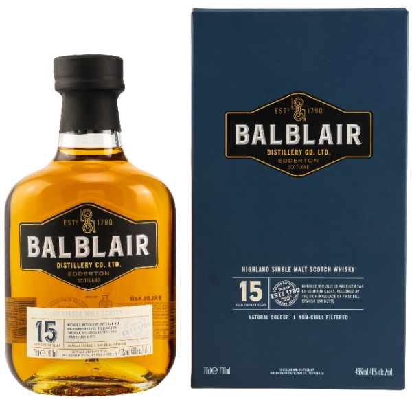 Image sur Balblair 15 Years 46° 0.7L